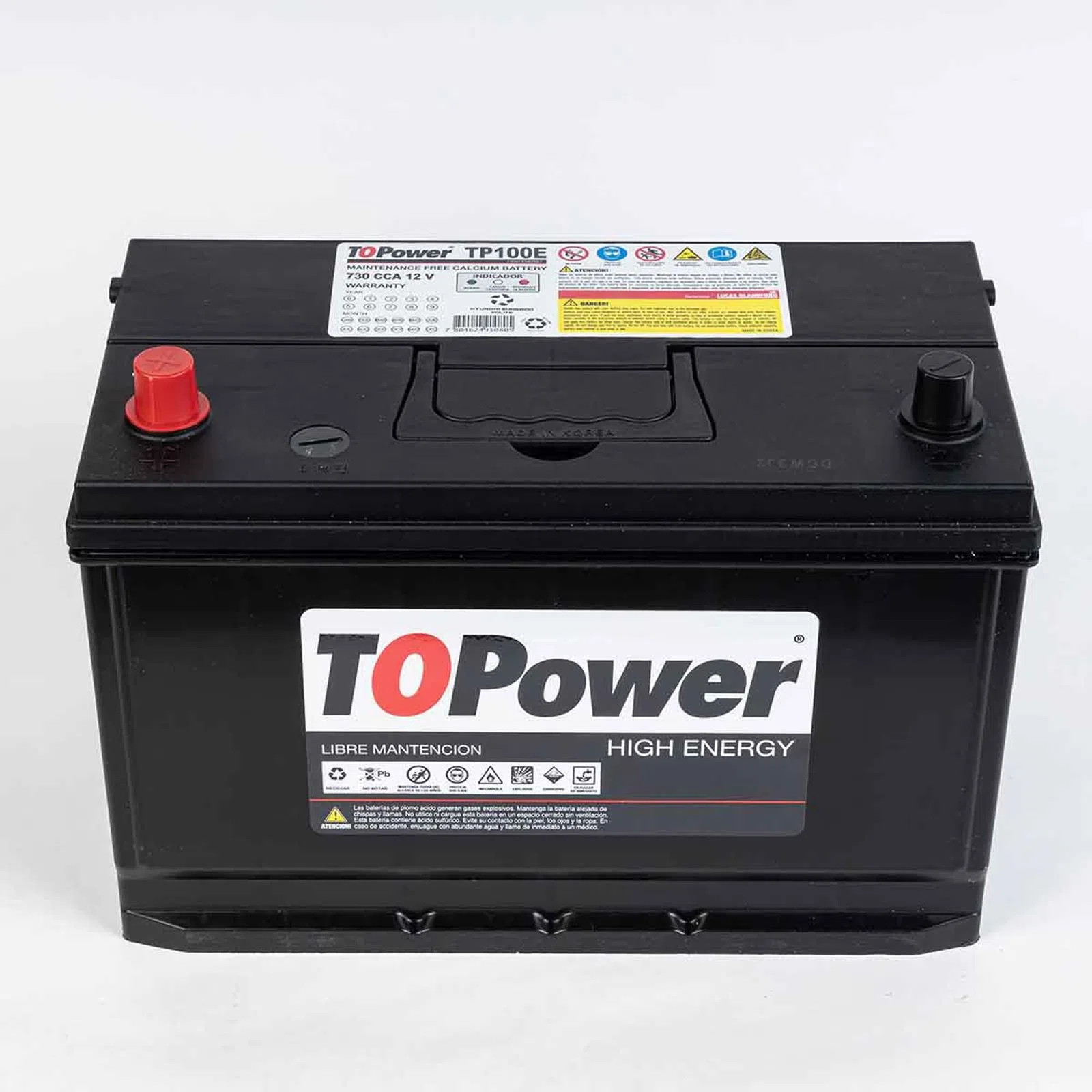 BATERIA TOPOWER 100AH TP100E 700CCA (+ -) A/E KR