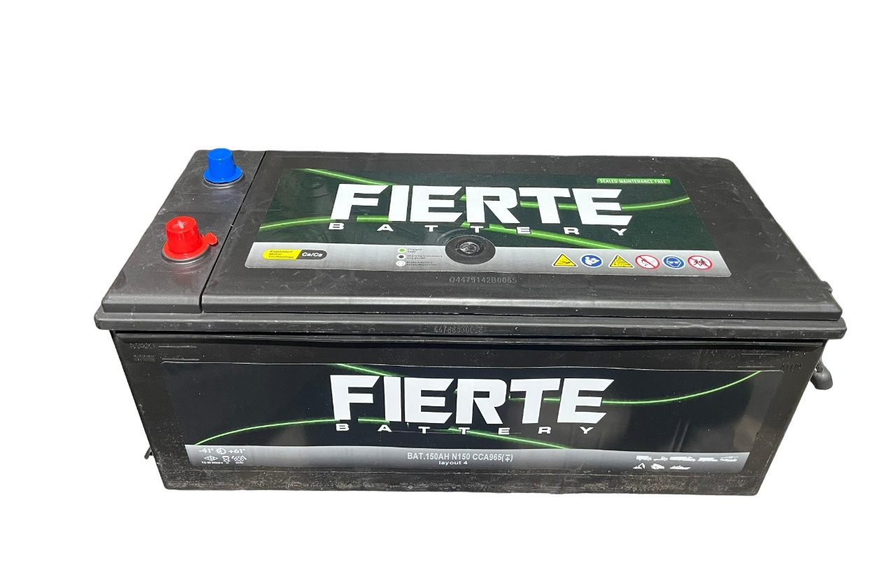 BATERIA FIERTE 150AH MFN150 965CCA (- +) A/E TR