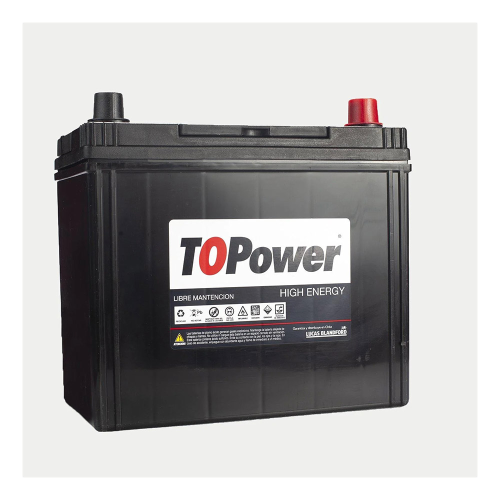 BATERIA TOPOWER 45AH TPNS60LS 390CCA (- +) A/E KR