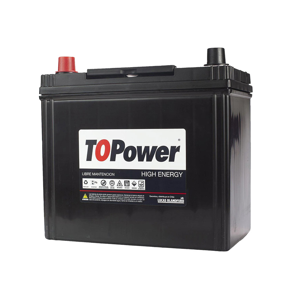 BATERIA TOPOWER 45AH TPNS60S 390CCA (+ -) A/E KR