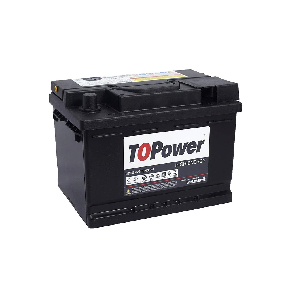 BATERIA TOPOWER 60AH TP55D23L 550CCA (- +) B/E KR