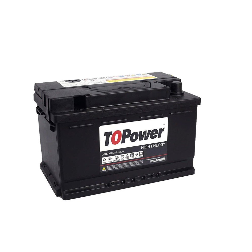 BATERIA TOPOWER 70AH TP70E 550CCA (+ -) B/E KR