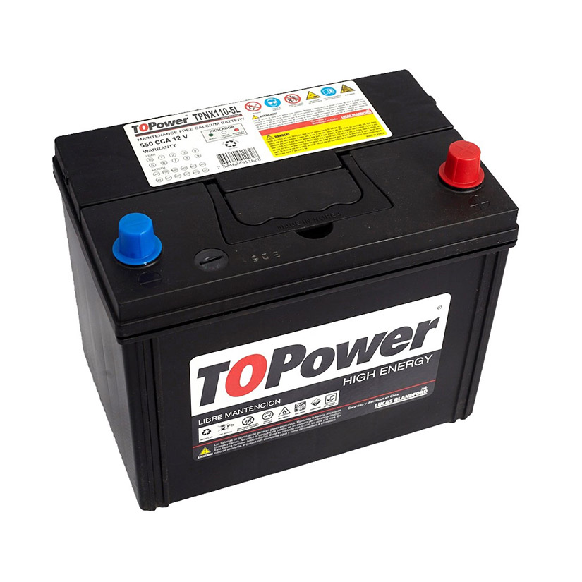 BATERIA TOPOWER 75AH NX110-5L 550CCA (- +) A/E KR