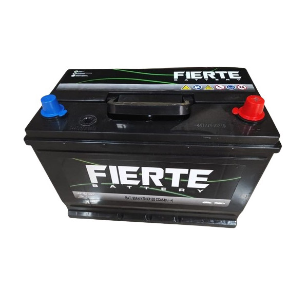 BATERIA FIERTE 90AH N70 NX120 (MF105D31L) 640CCA (- +) A/E TR