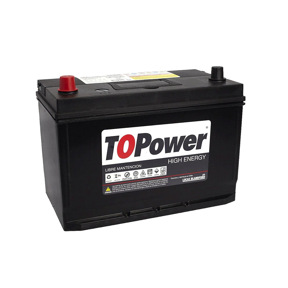 BATERIA TOPOWER 90AH TP90E 735CCA (+ -) A/E KR